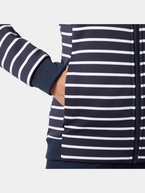 pulover polar pt. femei Helly Hansen W Crew Fleece Jacket albastru inchis 5