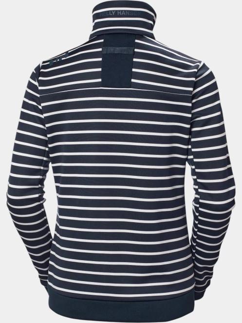 pulover polar pt. femei Helly Hansen W Crew Fleece Jacket albastru inchis 7