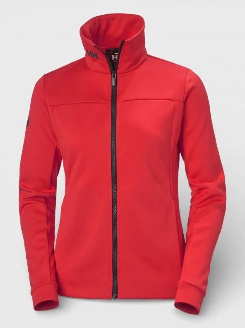 pulover polar pt. femei Helly Hansen W Crew Fleece Jacket rosu 5