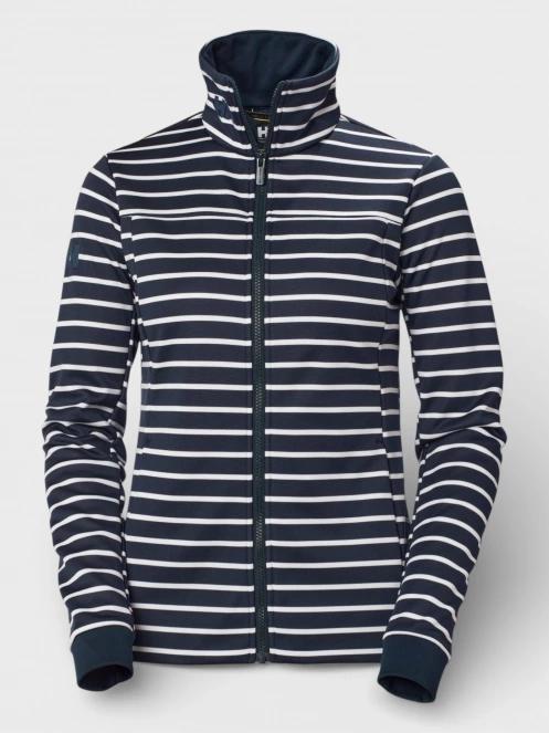 pulover polar pt. femei Helly Hansen W Crew Fleece Jacket albastru inchis 6