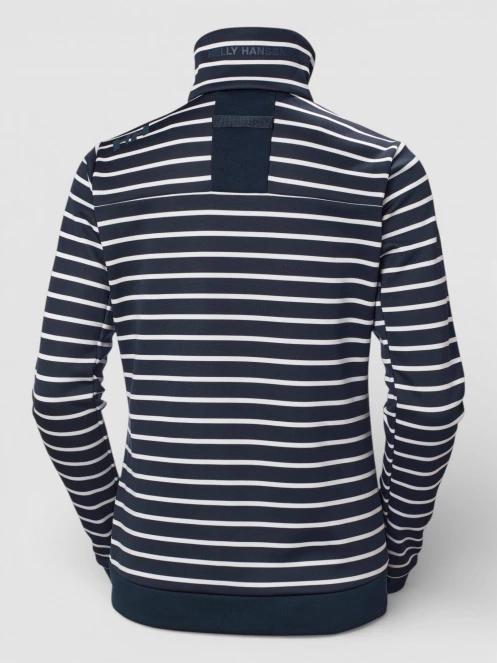 pulover polar pt. femei Helly Hansen W Crew Fleece Jacket albastru inchis 7