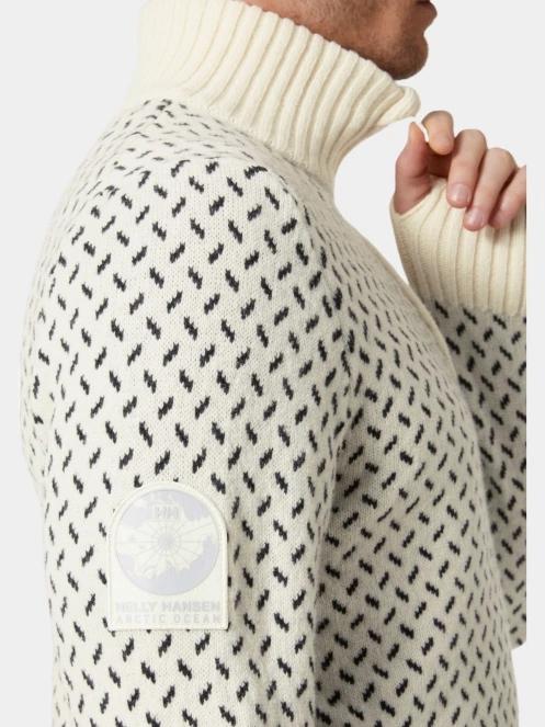pulover pt. barbati Helly Hansen Arctic Icelander 1/2 Zip alb 4