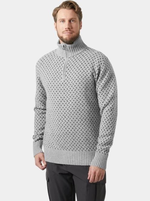 pulover pt. barbati Helly Hansen Arctic Icelander 1/2 Zip gri 2