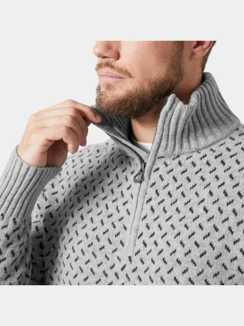 pulover pt. barbati Helly Hansen Arctic Icelander 1/2 Zip gri 4
