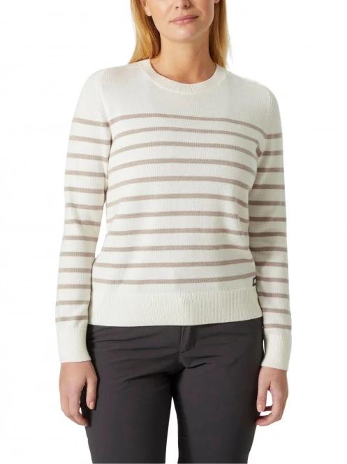 pulover pt. femei Helly Hansen W Molene Wool Sweater alb 2