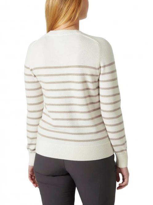 pulover pt. femei Helly Hansen W Molene Wool Sweater alb 3