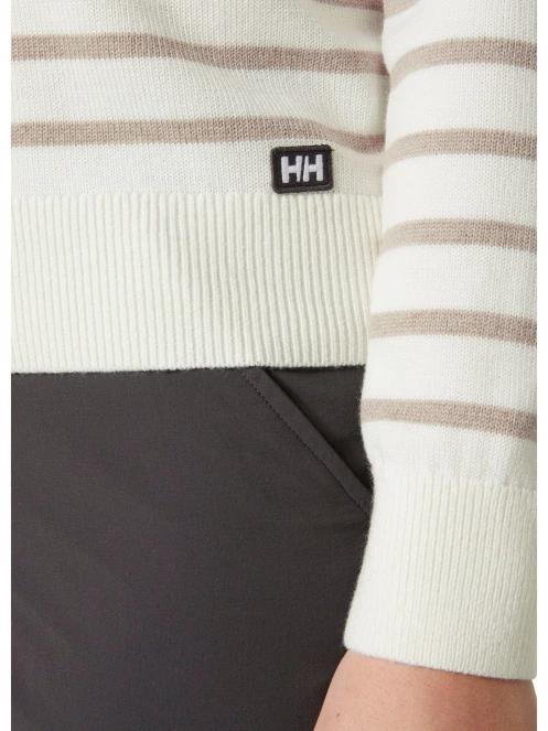 pulover pt. femei Helly Hansen W Molene Wool Sweater alb 5