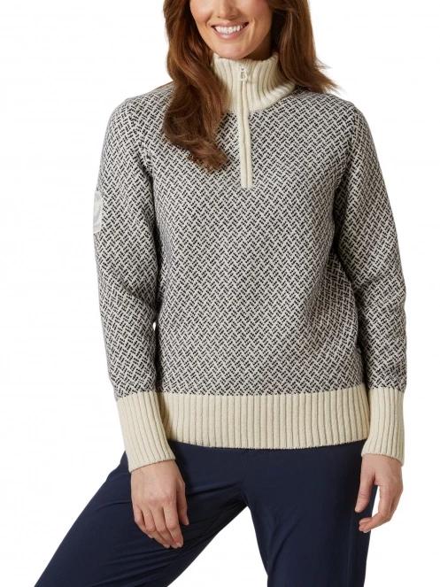 pulover tricotat pt. femei Helly Hansen W Arctic Iceland Knit nisip 2