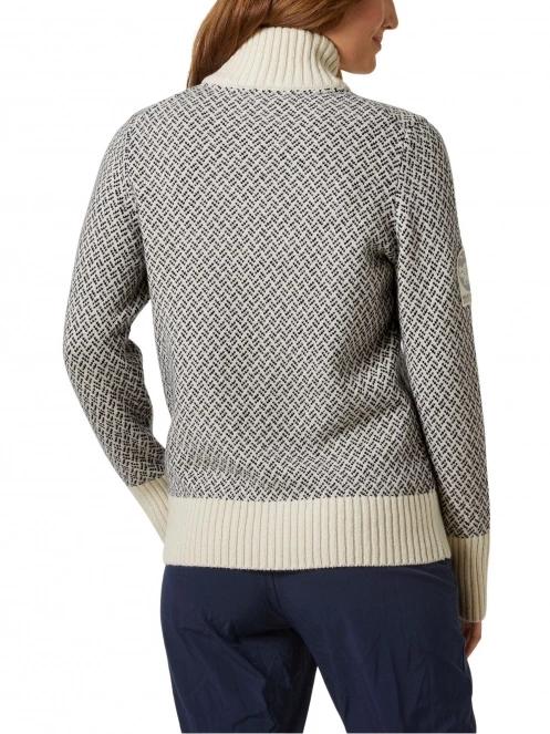 pulover tricotat pt. femei Helly Hansen W Arctic Iceland Knit nisip 3