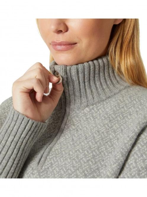 pulover tricotat pt. femei Helly Hansen W Arctic Iceland Knit gri 5
