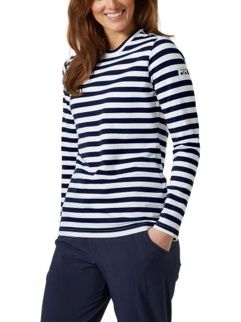 tricou cu maneci lungi pt. femei Helly Hansen W Arctic Ocean Long Sleeve albastru inchis 2