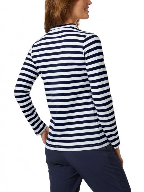 tricou cu maneci lungi pt. femei Helly Hansen W Arctic Ocean Long Sleeve albastru inchis 3