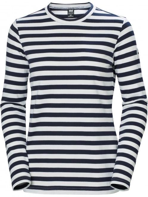tricou cu maneci lungi pt. femei Helly Hansen W Arctic Ocean Long Sleeve albastru inchis 5