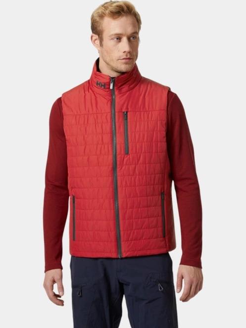 vesta pt. barbati Helly Hansen Crew Insulator Vest rosu 2