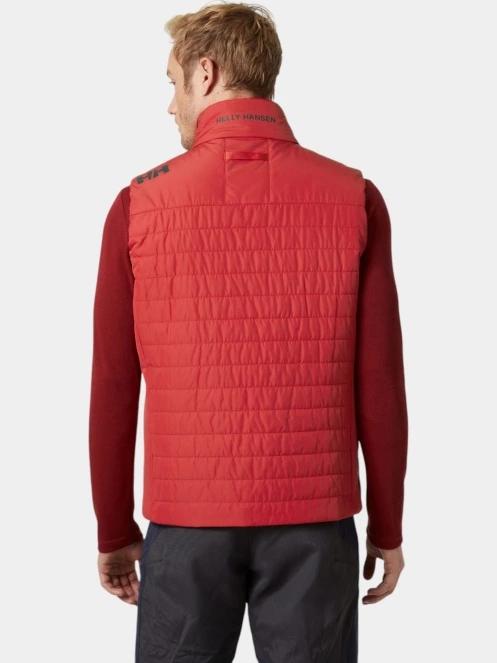 vesta pt. barbati Helly Hansen Crew Insulator Vest rosu 3