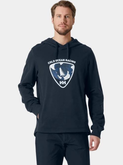 pulover cu gluga pt. barbati Helly Hansen Arctic Ocean Hoodie 2.0 albastru inchis 2