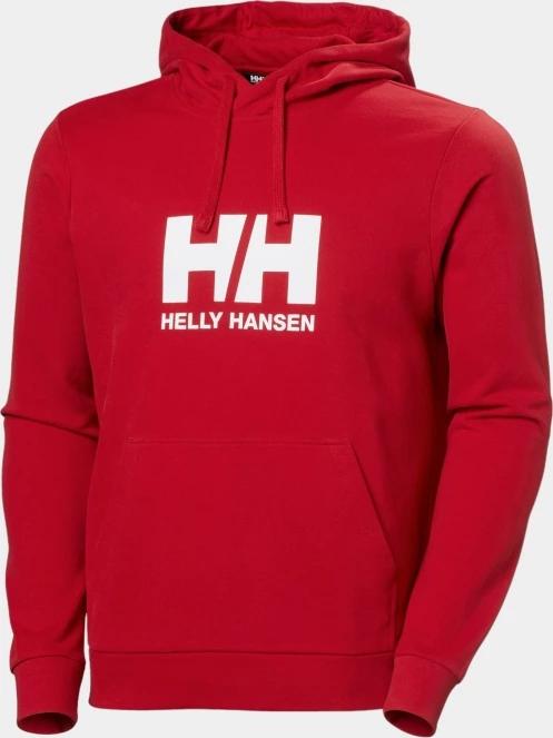 pulover cu gluga pt. barbati Helly Hansen Hh Logo Hoodie 2.0 rosu 6