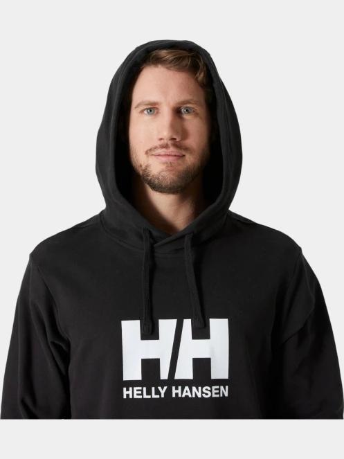 pulover cu gluga pt. barbati Helly Hansen Hh Logo Hoodie 2.0 negru 4