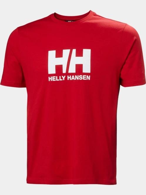 tricou cu maneci scurte pt. barbati Helly Hansen Hh Logo T-Shirt 2.0 rosu 5