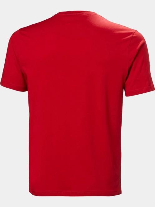 tricou cu maneci scurte pt. barbati Helly Hansen Hh Logo T-Shirt 2.0 rosu 6