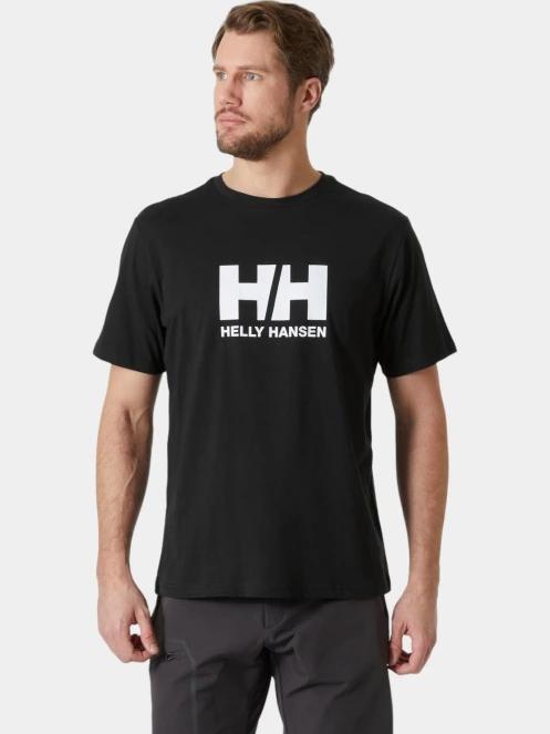 tricou cu maneci scurte pt. barbati Helly Hansen Hh Logo T-Shirt 2.0 negru 2