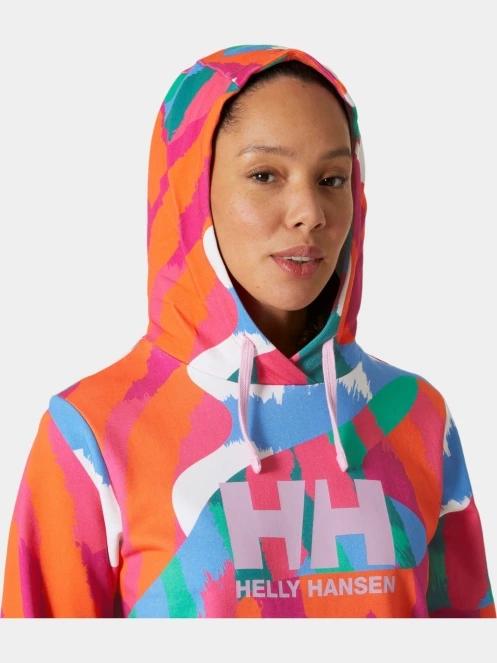pulover cu gluga pt. femei Helly Hansen W Hh Logo Hoodie Graphic multicolor 4