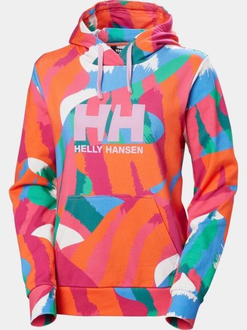 pulover cu gluga pt. femei Helly Hansen W Hh Logo Hoodie Graphic multicolor 6