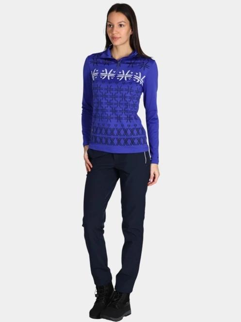 pantaloni softshell pt. femei Luhta Luhta Erottaja albastru inchis 5