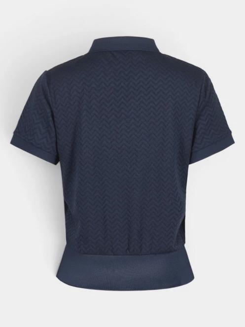 tricou cu guler pt. femei Luhta Luhta Ajanki albastru inchis 4