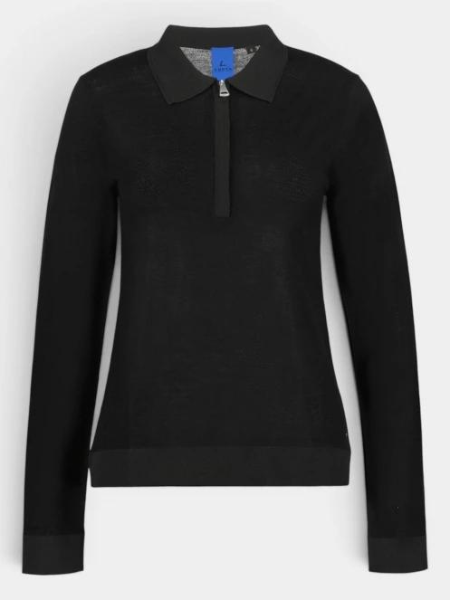 tricou cu maneci lungi si guler pt. femei Luhta Luhta Halso negru 6