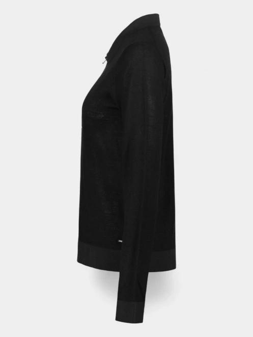 tricou cu maneci lungi si guler pt. femei Luhta Luhta Halso negru 7
