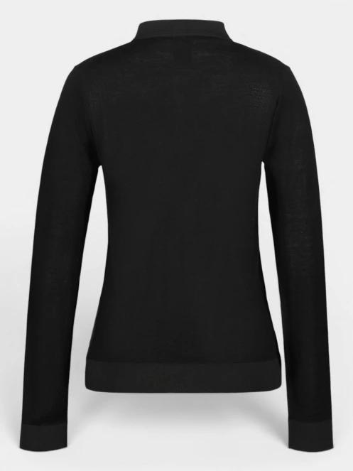 tricou cu maneci lungi si guler pt. femei Luhta Luhta Halso negru 8