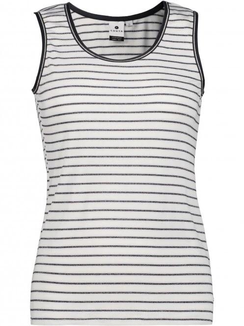tricou fara maneci pt. femei Luhta Luhta Halkis alb 2