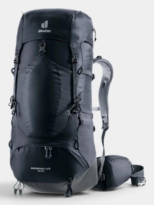 rucsaci de drumetie pt. barbati Deuter Aircontact Lite 40 + 10 negru 2