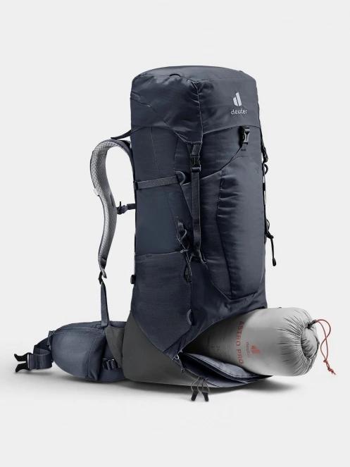 rucsaci de drumetie pt. barbati Deuter Aircontact Lite 40 + 10 negru 12