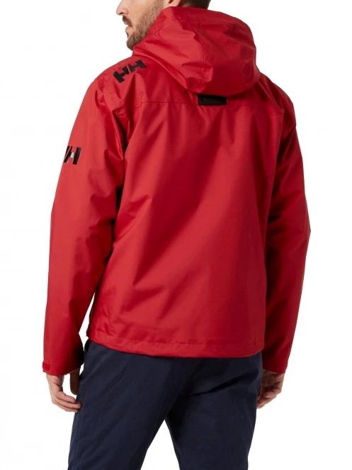 jacheta de primavara pt. barbati Helly Hansen Crew Hooded Midlayer Jacket rosu 3