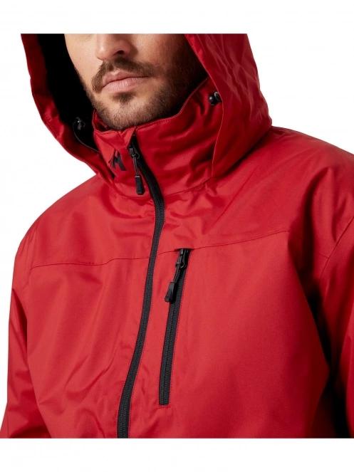 jacheta de primavara pt. barbati Helly Hansen Crew Hooded Midlayer Jacket rosu 5