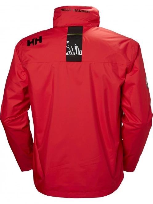 jacheta de primavara pt. barbati Helly Hansen Crew Hooded Midlayer Jacket rosu 9