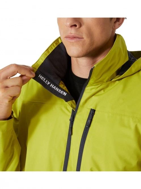 jacheta de primavara pt. barbati Helly Hansen Crew Hooded Midlayer Jacket verde 4