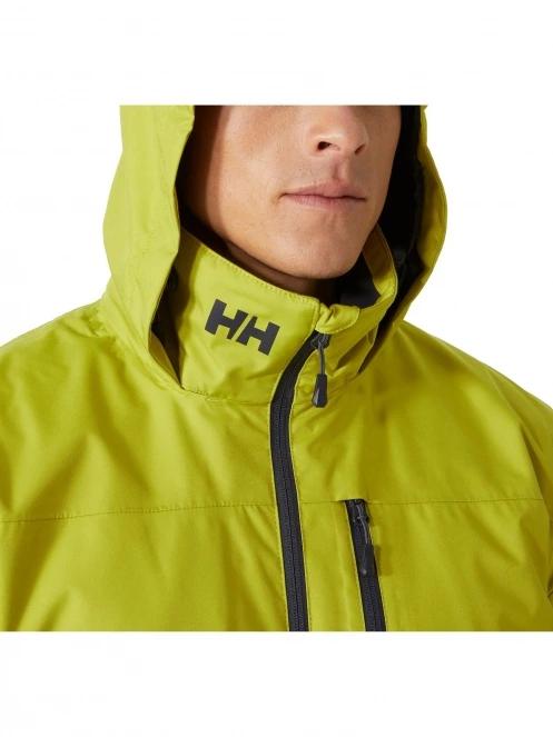 jacheta de primavara pt. barbati Helly Hansen Crew Hooded Midlayer Jacket verde 5