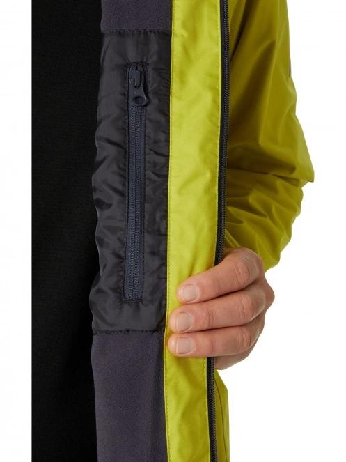 jacheta de primavara pt. barbati Helly Hansen Crew Hooded Midlayer Jacket verde 7