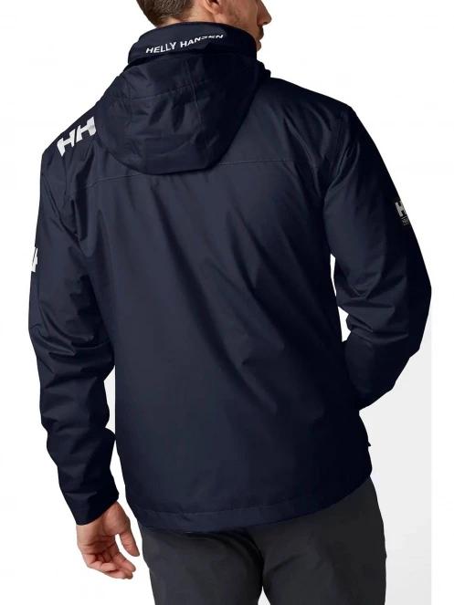 jacheta de primavara pt. barbati Helly Hansen Crew Hooded Midlayer Jacket albastru inchis 3