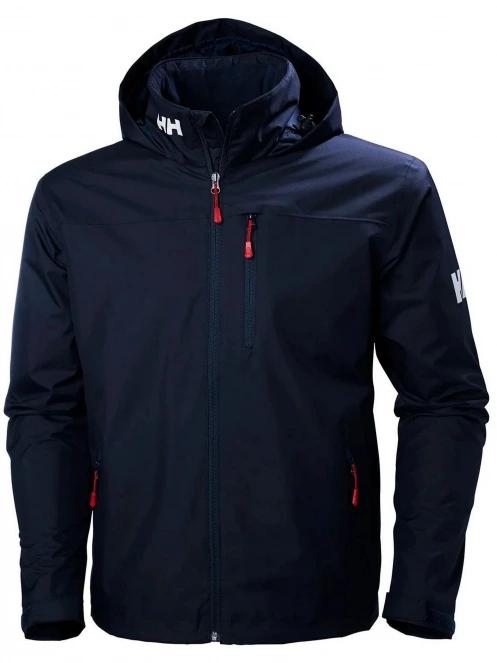 jacheta de primavara pt. barbati Helly Hansen Crew Hooded Midlayer Jacket albastru inchis 4
