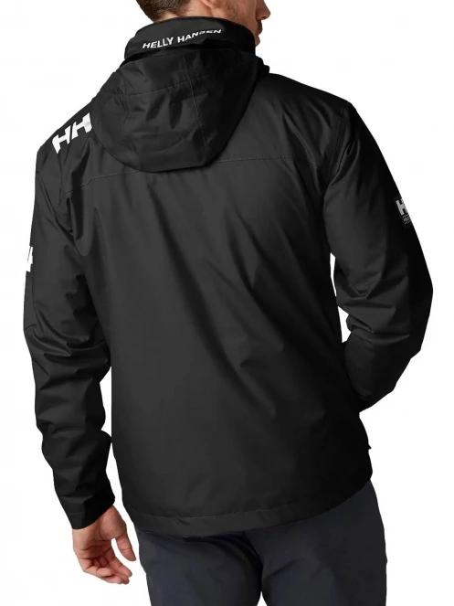 jacheta de primavara pt. barbati Helly Hansen Crew Hooded Midlayer Jacket negru 3