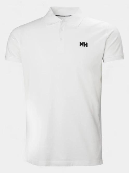 tricou cu guler pt. barbati Helly Hansen Transat Polo alb 2