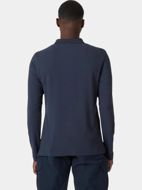 tricou cu maneci lungi pt. barbati Helly Hansen Crewline Ls Polo albastru inchis 3