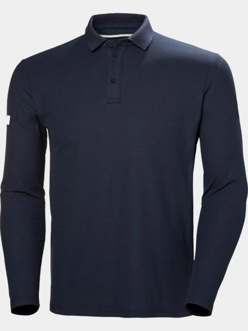 tricou cu maneci lungi pt. barbati Helly Hansen Crewline Ls Polo albastru inchis 6