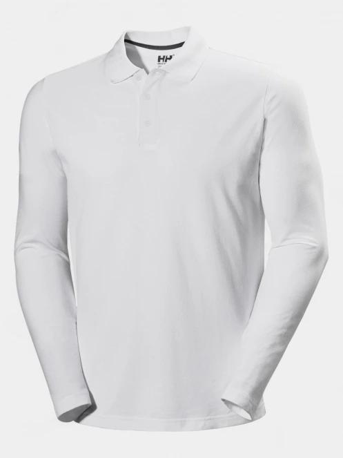 tricou cu maneci lungi pt. barbati Helly Hansen Crewline Ls Polo alb 6