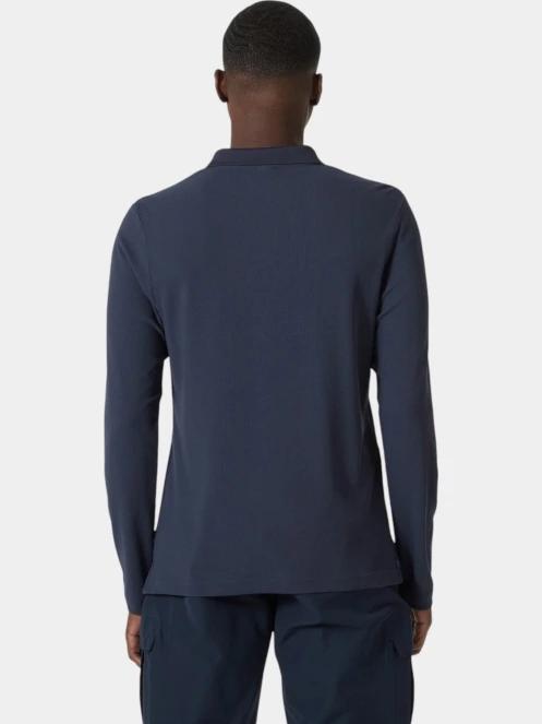 tricou cu maneci lungi pt. barbati Helly Hansen Crewline Ls Polo albastru inchis 3