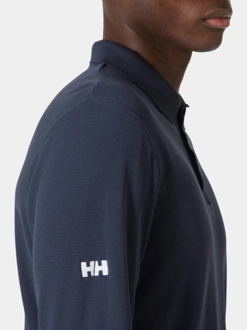 tricou cu maneci lungi pt. barbati Helly Hansen Crewline Ls Polo albastru inchis 5